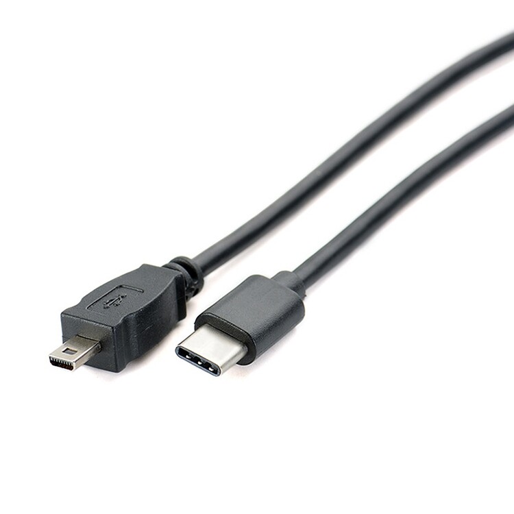 30cm Type-C / USB-C to Mini 8 Pin OTG Phone Data Cable Lead for Nikon