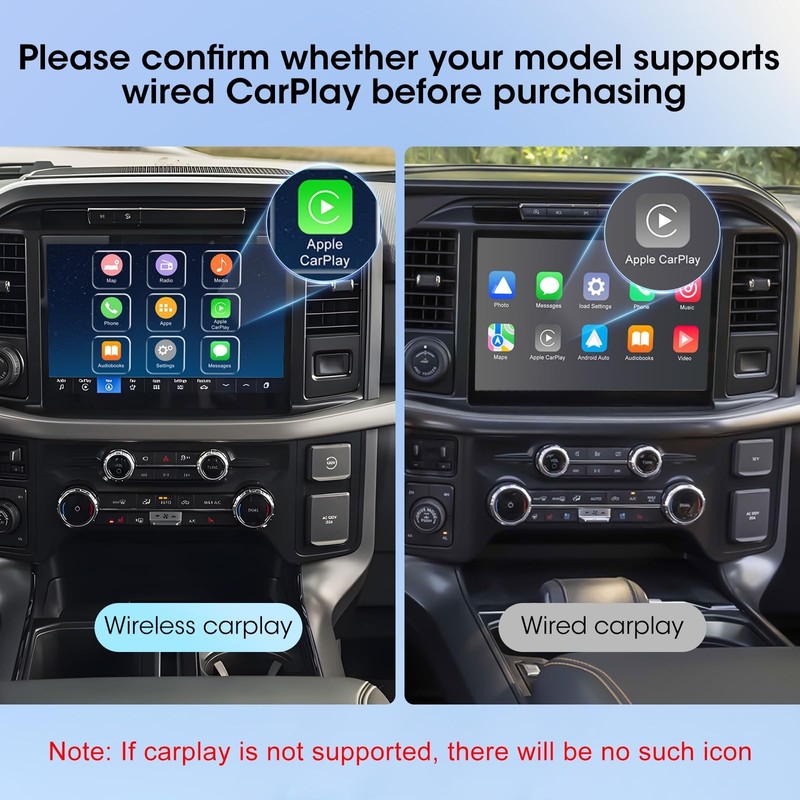 Wireless CarPlay Adapter for iPhone - Convert Wired to Wireless, Mini Size, Plug gallery