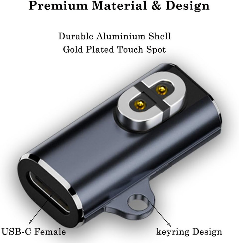 USB C Magnetic Charger Adapter for Aftershokz Aeropex, Shokz Opencomm, Openrun, gallery