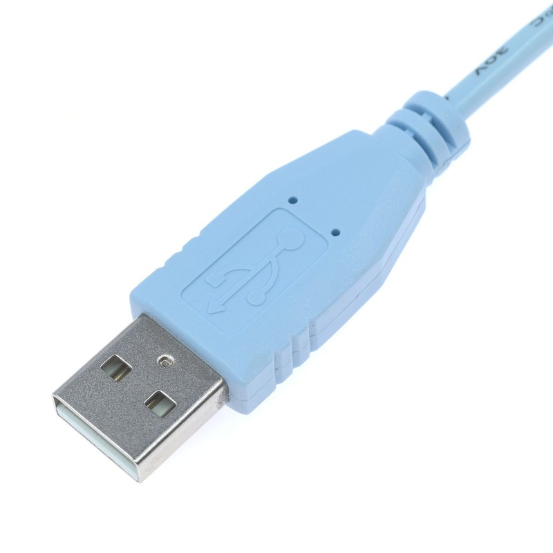 USB Console Cable for Cisco Routers Mini-B to Type A 6 FT Console Cord gallery