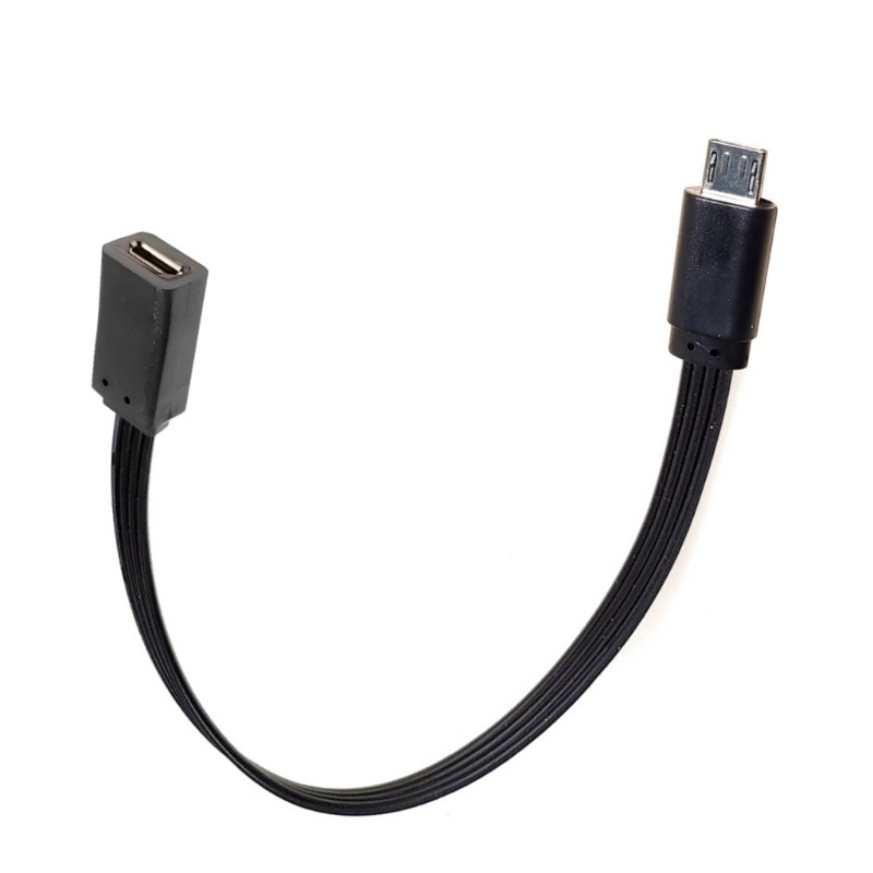 Silicone Microed USB Male To Female Charging Cord Supports 10W Fast Charging gallery