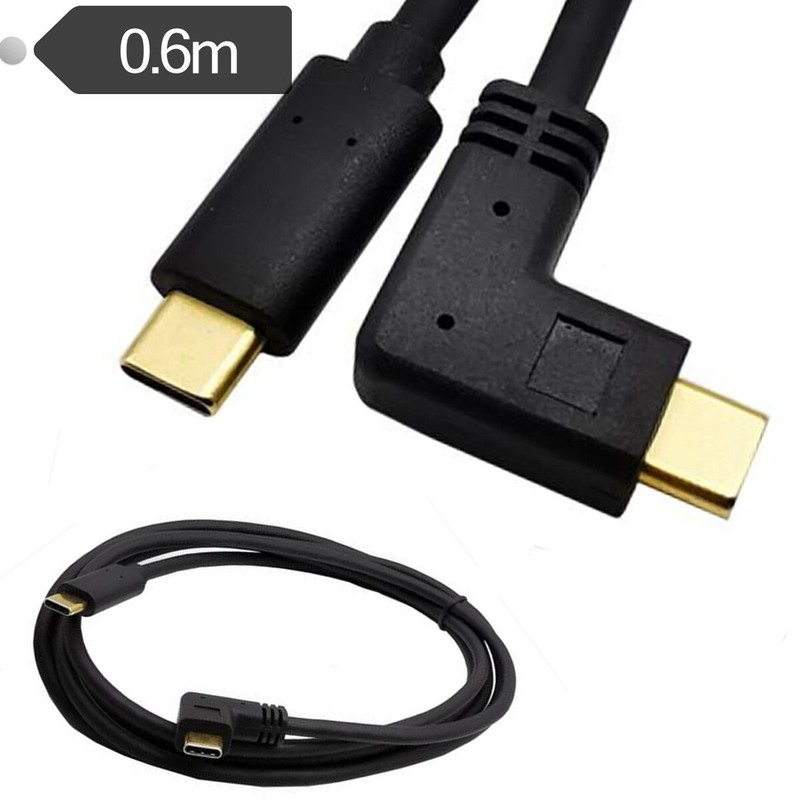 1x Type C to USB 3.1 Type C Male to Male Plug Fast Charge Charging Cable 3A 60cm gallery