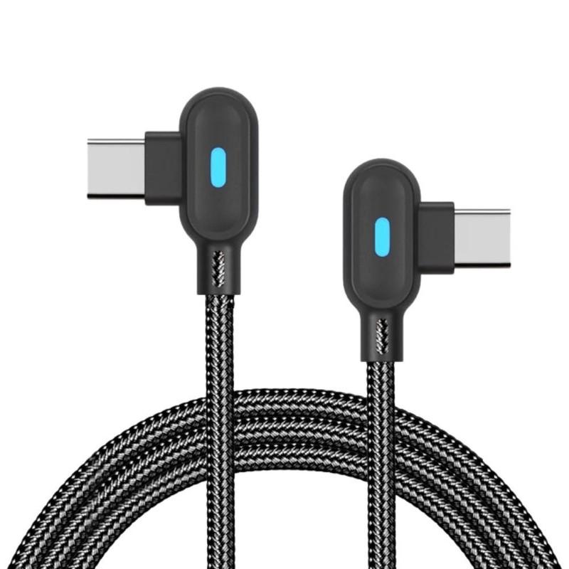 3/5/6X Lot 90 Degree USB C to Type C Charging Cable PD Fast Charger For Samsung