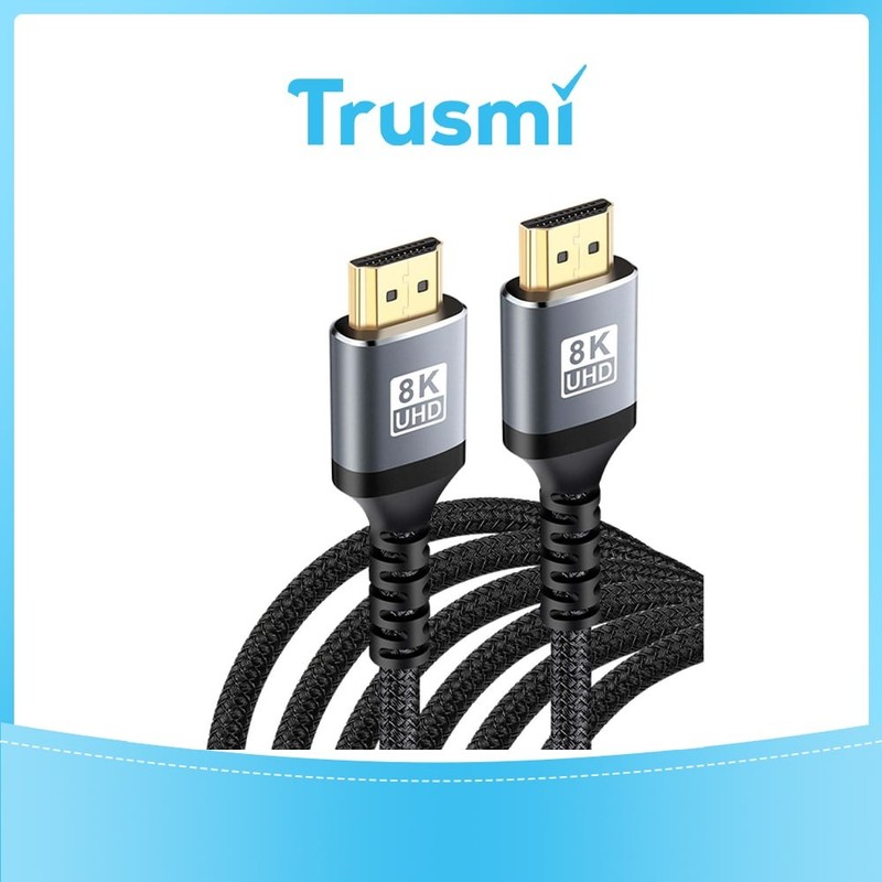 TRUSMI HDMI 2.1 8K Cable Black 1.5M