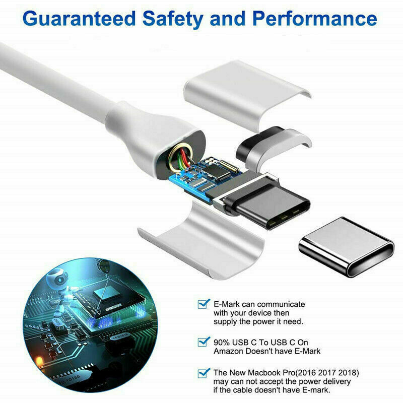 Super Fast Type USB-C to USB-C Cable Type C To Type C Charging Cord Charger 5A gallery