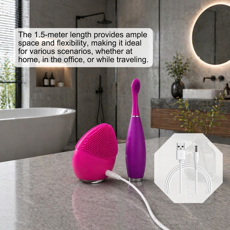 Replacement USB Charging Cable for FOREO Luna Facial Cleanser & FOREO ISSA E-... gallery