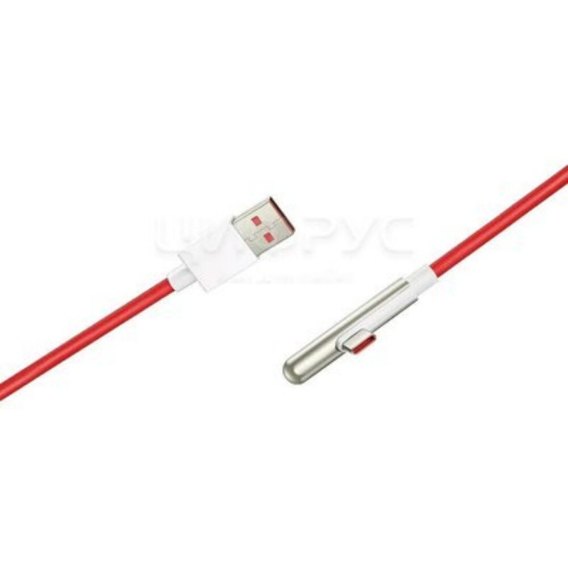 Original OnePlus USB-A to Type-C 8A Gaming Elbow Fast Charging Cable 1.5M - Red gallery