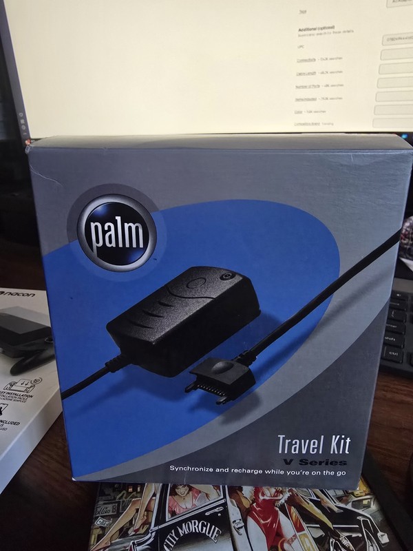 Palm V Series Travel Kit Recharger Adapters Only, No Cables or Charger