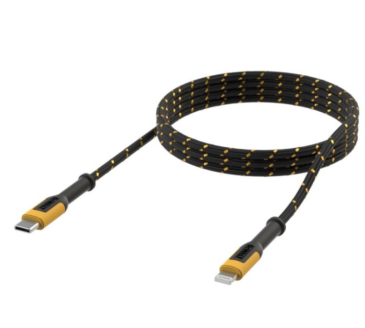 DeWALT 1.8m Lightning To Type-C Cable