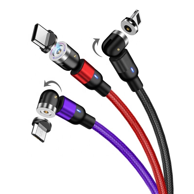 Three 3-in-1 Magnetic Charging Cords – FREE SHIPPING