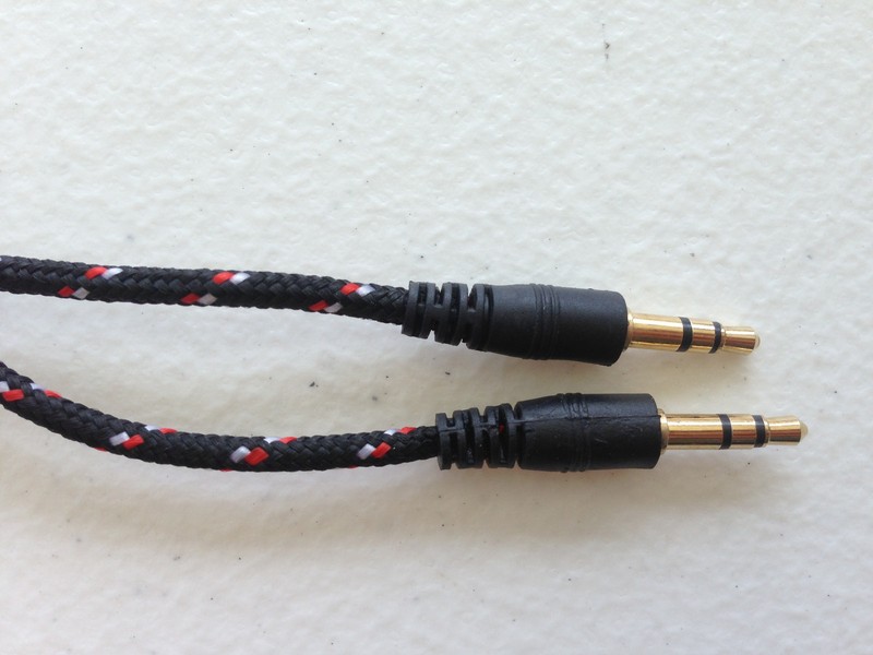 10FT long braided 3.5mm stereo audio auxiliary cable FOR iphone 6 5 4s ipod mp3 gallery