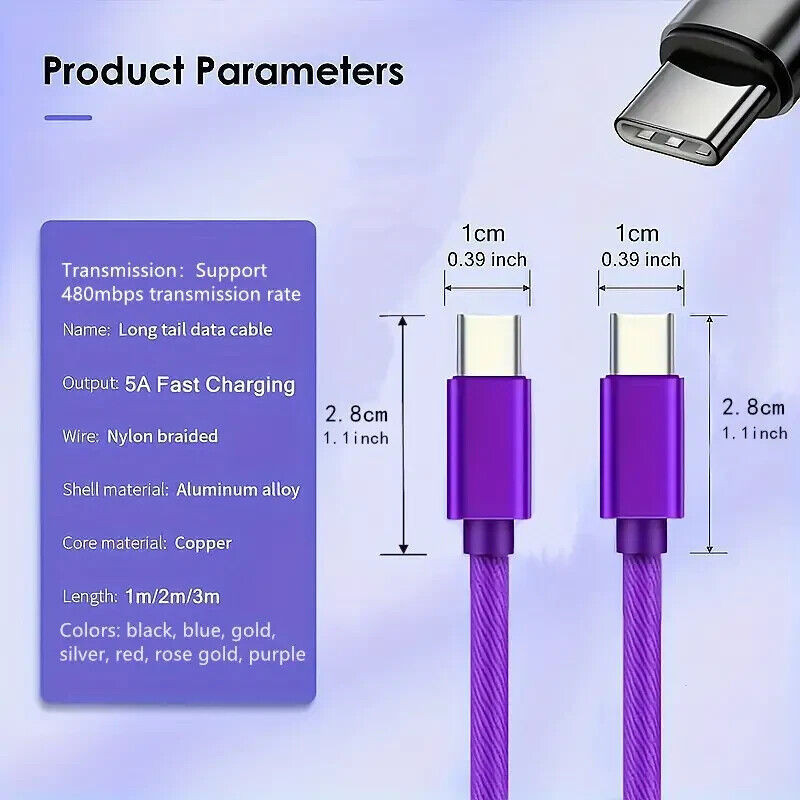 Colored USB-C YOUR CHOICE, 7 Colors gallery