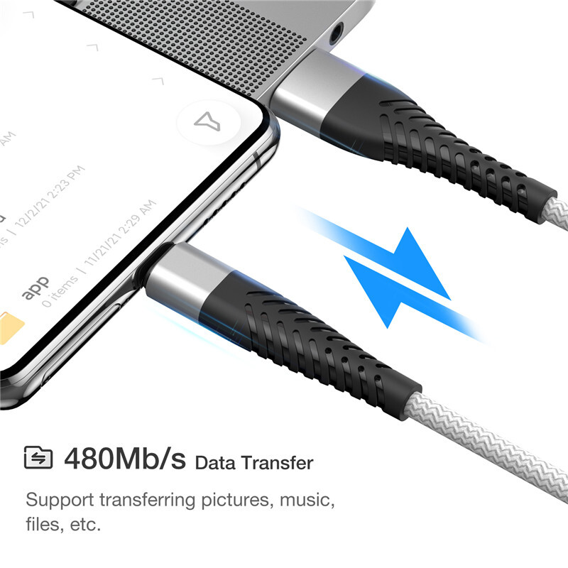 Type C USB A Fast Charging Charger Cable Cord For iPhone 15 16 Samsung S21 S20 gallery