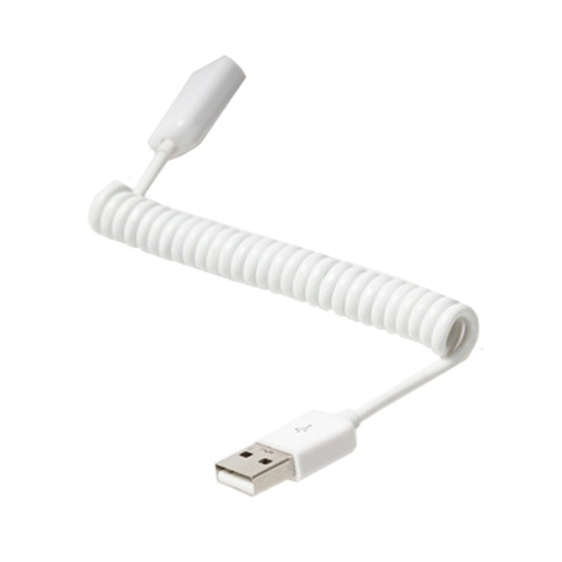 1M Spring Telescopic Extension Wire Cord For Charging Data Transmission gallery