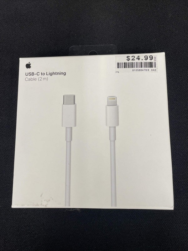 Apple A1702 USB-C to Lightning Cable MKQ42AM/A 2M New Sealed