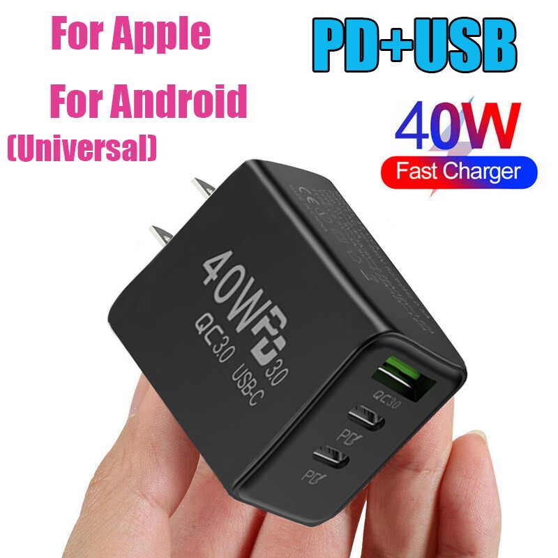 40W Cable & Fast Charging USB-C Charger For Samsung S26 S25 S24 S23 S22 Ultra + gallery