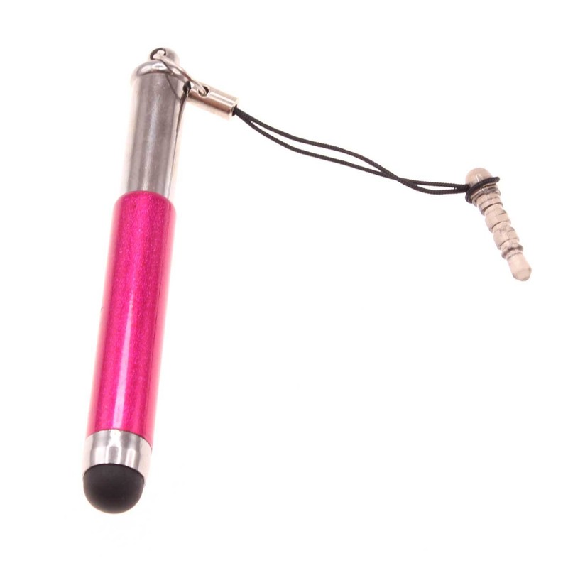 Pink Stylus Touch Pen Extendable Compact Lightweight for Cell Phones