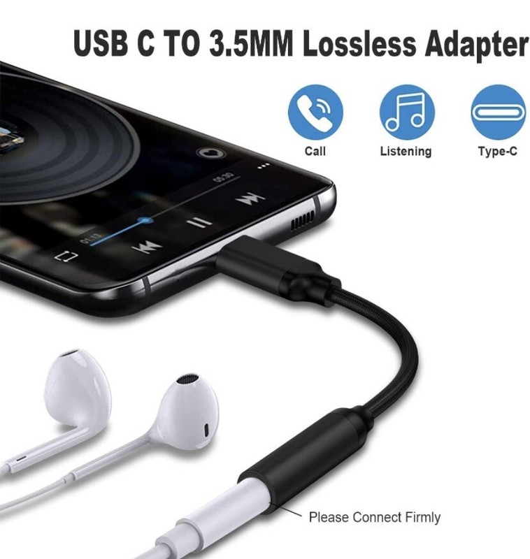 4.2 out of 5 stars718 Reviews 【2 Pack】 USB Type C to 3.5mm Audio Adapter gallery