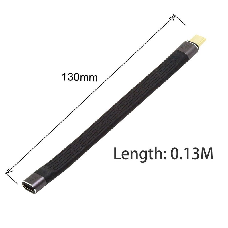 CABLECY Compatible with Thunderbolt3/4 8K@60Hz Video with 100W Charging USB4.0 gallery