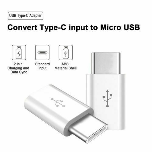 10 Pack Micro USB to Type C Adapter Converter Micro-B to USB-C Connector Adapter gallery
