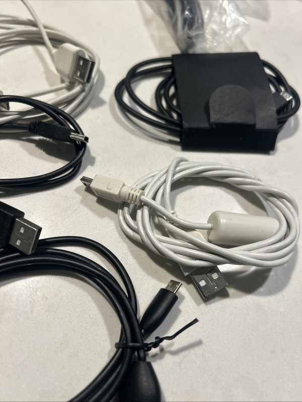 Lot Of 12 Micro USB Cable New &used gallery