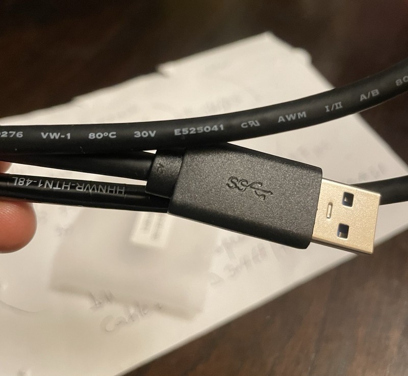 USB C To USB A High Speed Cable Data Transfer With Fast Charging