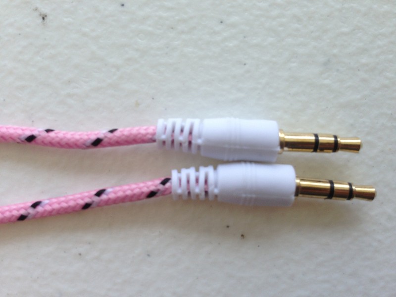 10FT long braided 3.5mm stereo audio auxiliary cable FOR iphone 6 5 4s ipod mp3 gallery