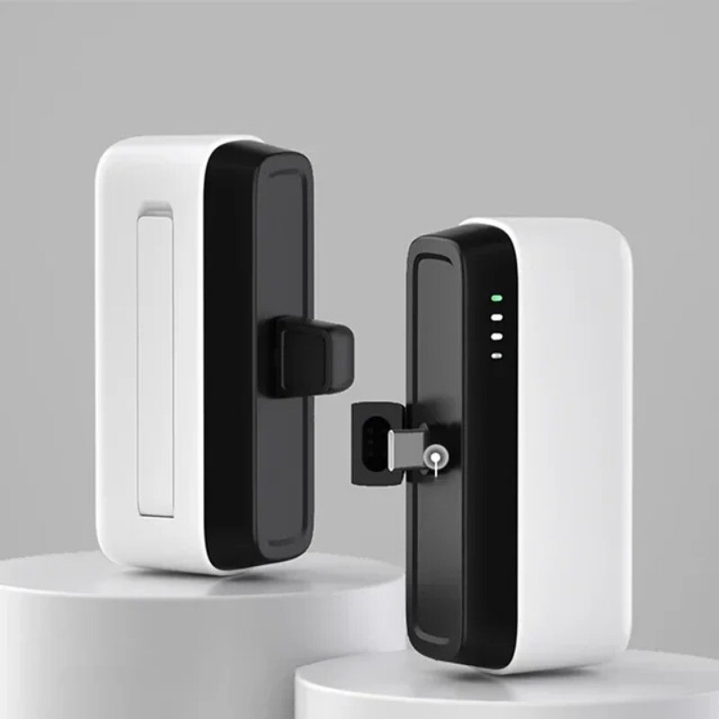 5000mAh Portable Fast Charger Mini Power Bank External Battery For iPhone Type-C gallery