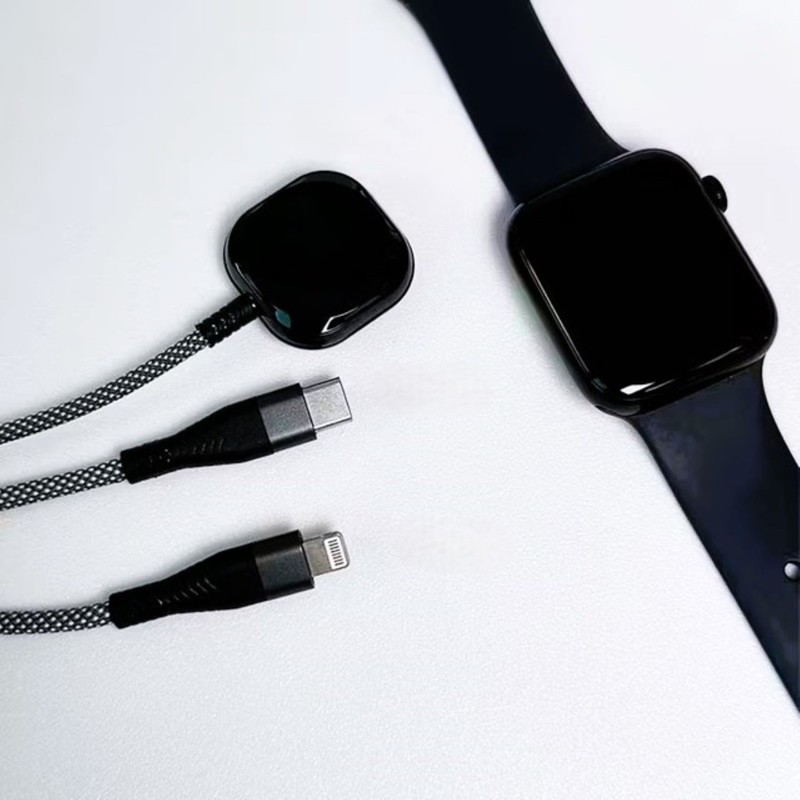 cell phone charging cord 3 in 1 – Black
