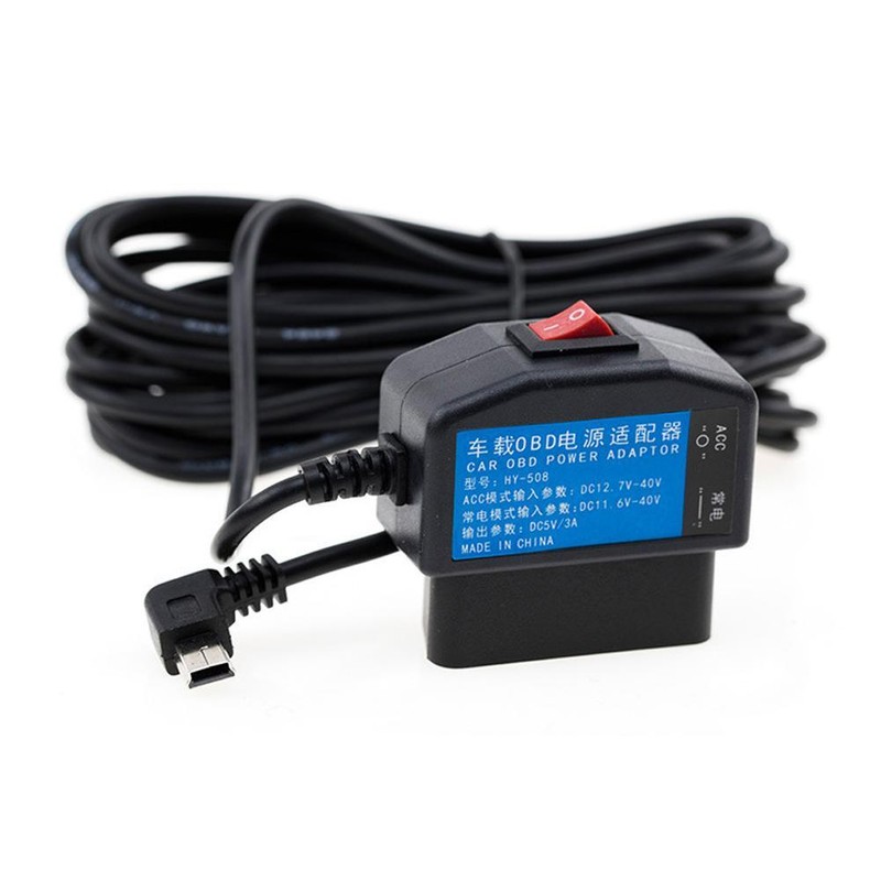 24 Hours Parking Monitor Charger OBD To USB Adapter Power Cable Lot I3 N5P6 G7E1 gallery