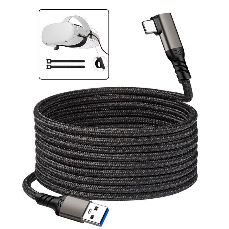 USB A to USB C 10Gbps Data Cable USB3.2 3A Output for Link VR PC Connectivity gallery
