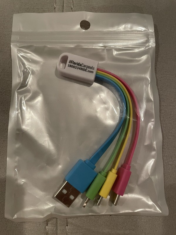 USB charging set for IPHONE and others.