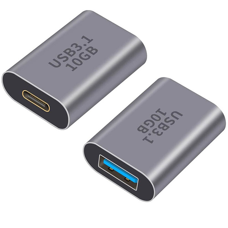 USA 10Gbps USB 3.1 A Female to Type C Female Converter OTG Adapter Fast Charging gallery