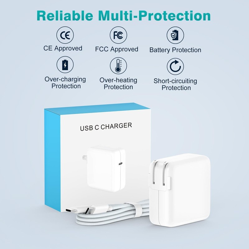 Charger for MacBook Pro 16 14 inch MacBook Air 15 13 inch 2025 2024 2023 2022... gallery