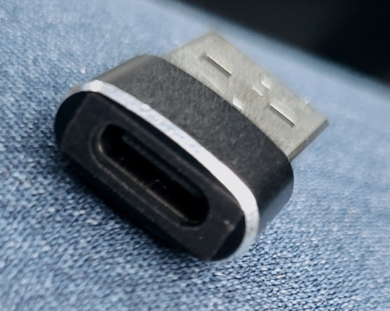100-Pack USB Male Adapter To USB Type C Female