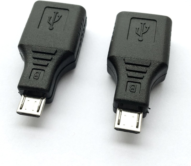 USB 2.0 Micro USB Male to USB Female OTG Adapter 2 Pack gallery