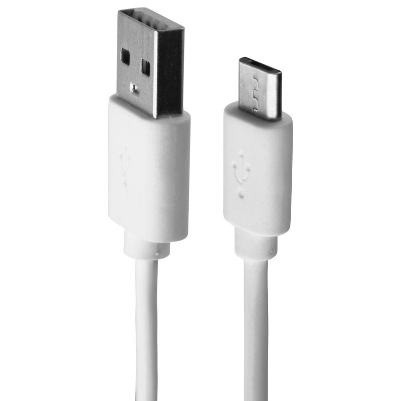 Universal Micro-USB Charging Cable (Mixed Brands & Styles – 1 Cable) – White