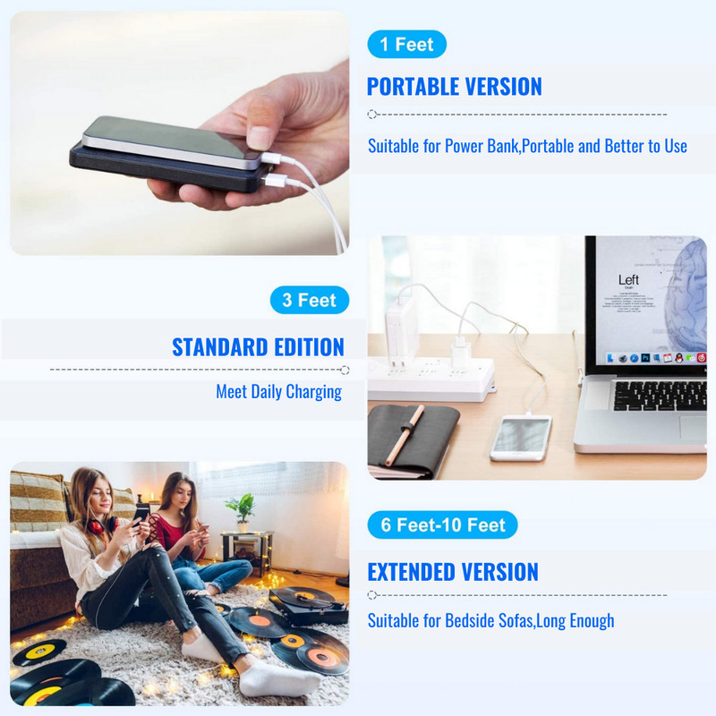 USB Charger Cable Charging Data Sync For iPhone 14 13 12 11 Pro Max SE iPad Lot gallery