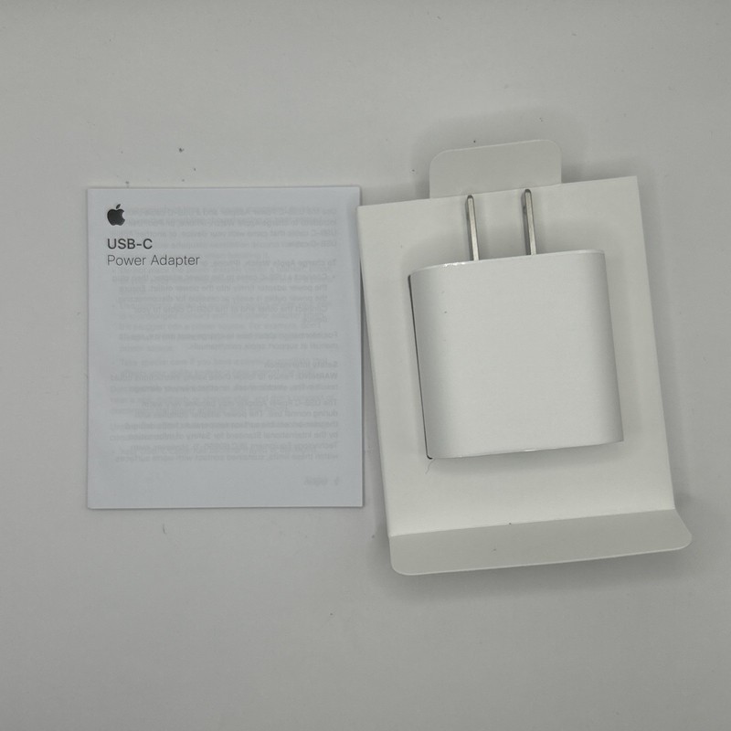 Apple USB-C 20W Power Adapter Fast Charger Wall Plug New Open Box gallery