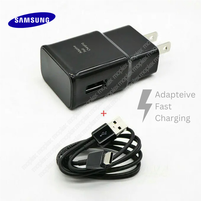 For Samsung Galaxy S21 S20 S10 S9 A51 A14 A13 5G A12 Fast Charger & USB-C Cable