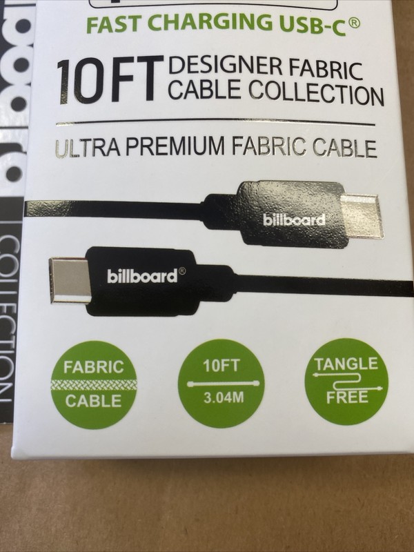 billboard 10” type c to c cable gallery