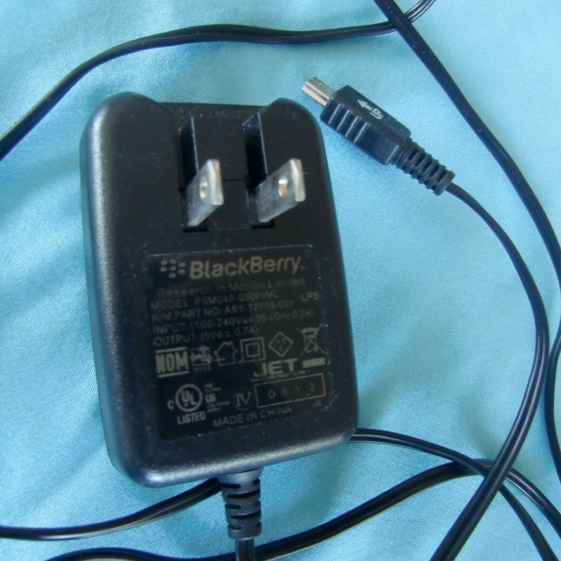 Blackberry Brand 6ft Micro Power Adapter Charger PSM04A RIMC 6′ Wall Cord Cable