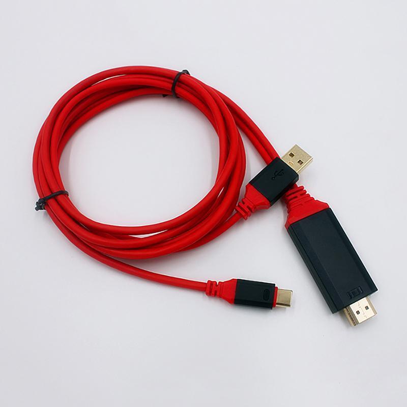 6ft USB Type C to HDMI TV HDTV Cable Converter Adapter For Macbook Android Phone gallery