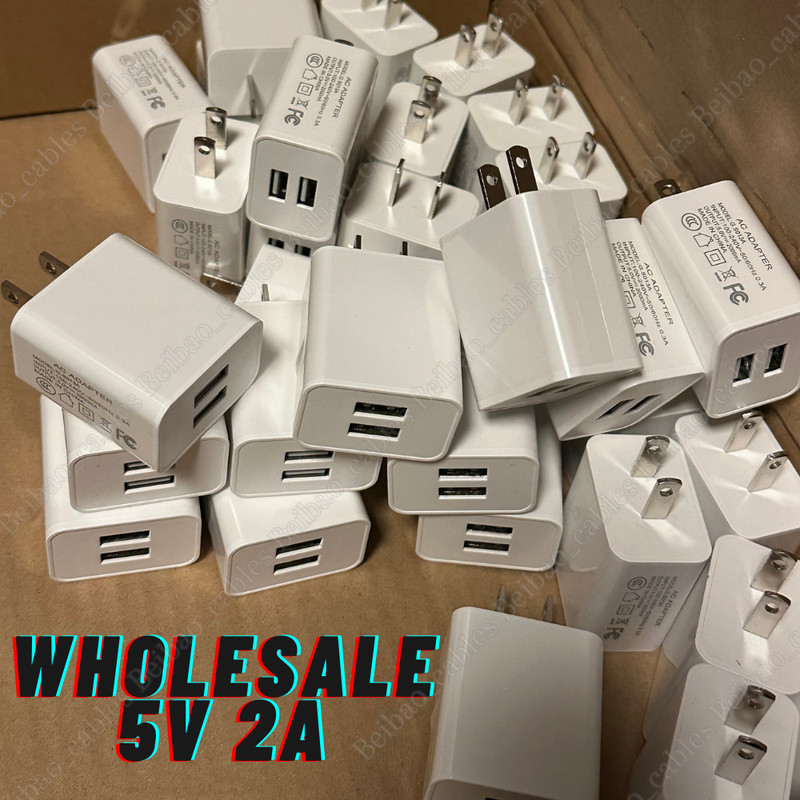 Lot 5V 2A Universal Wall Fast Charger USB A Power Adapter AC Charging Plug US