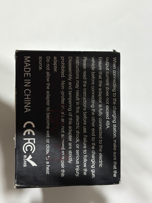 HIDEVTECH Tesla to J1772 Charging Adapter 48A EV Charger Adapter CE FCC RoHS