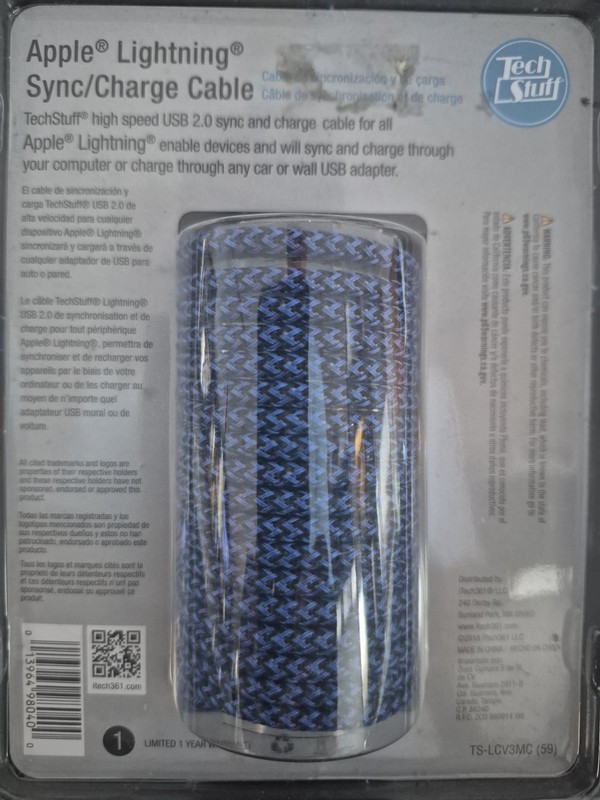 APPL 10 FT USB Sync/Charge Cable LIGHTNIN SPEED CHARGE NEW gallery