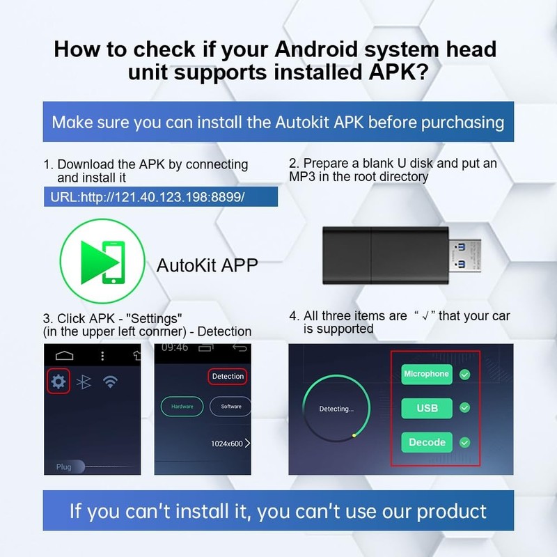 CarPlay Dongle only for Car with Android Head Unit System 4.4.2+,New Upgrade ... gallery