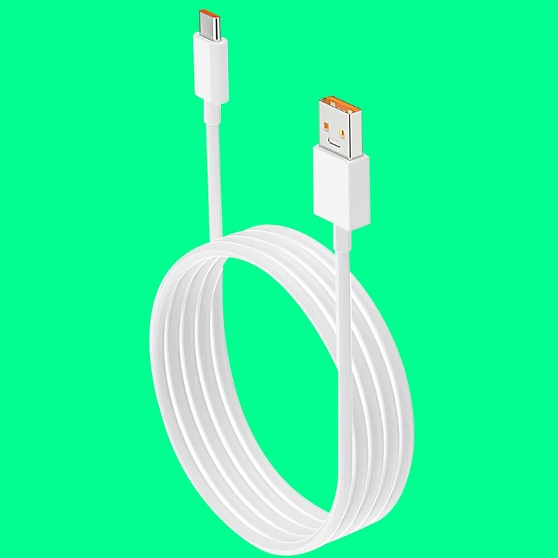 High Grade 1 x 120W/6A Type C to Type C USB Cable 3ft for Phone With Type C Port