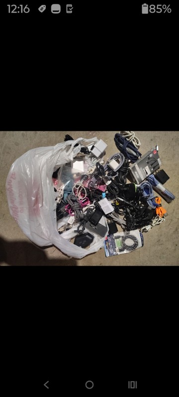 Lot Of 60/70 All CordsUSB /C And Others 3-4-6-10 FootCharging Cords Some NEW