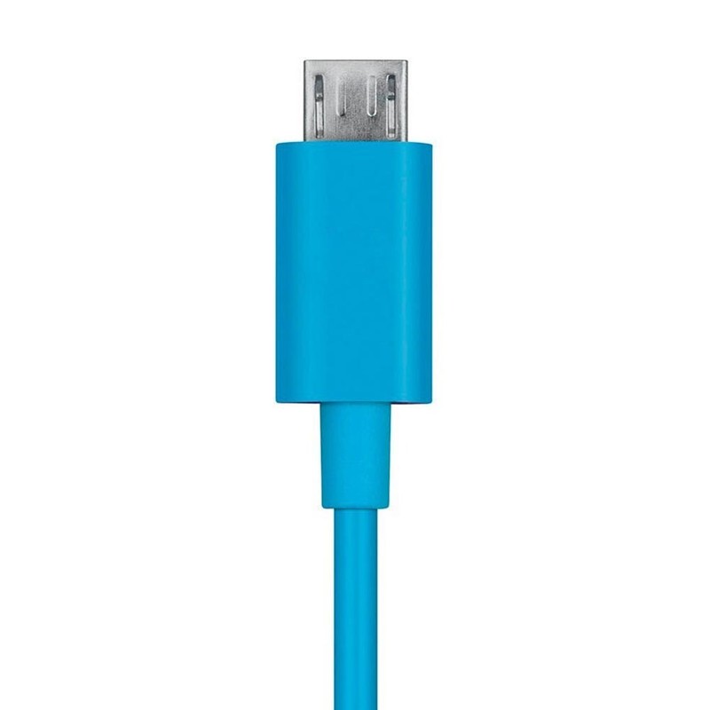 6FT Blue USB A 2.0 to USB Micro-B Charge Sync Data Cable PC Notebook Smartphone gallery